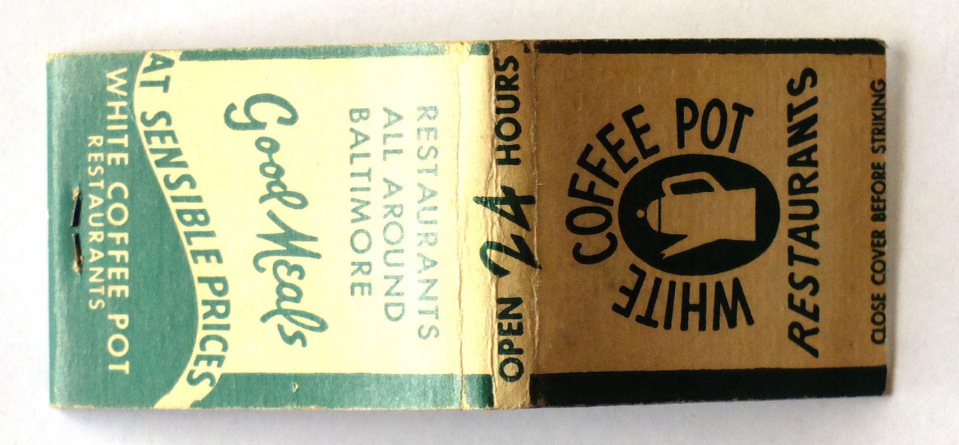 White Coffee Pot Restaurants Baltimore, MD Diner Hunter